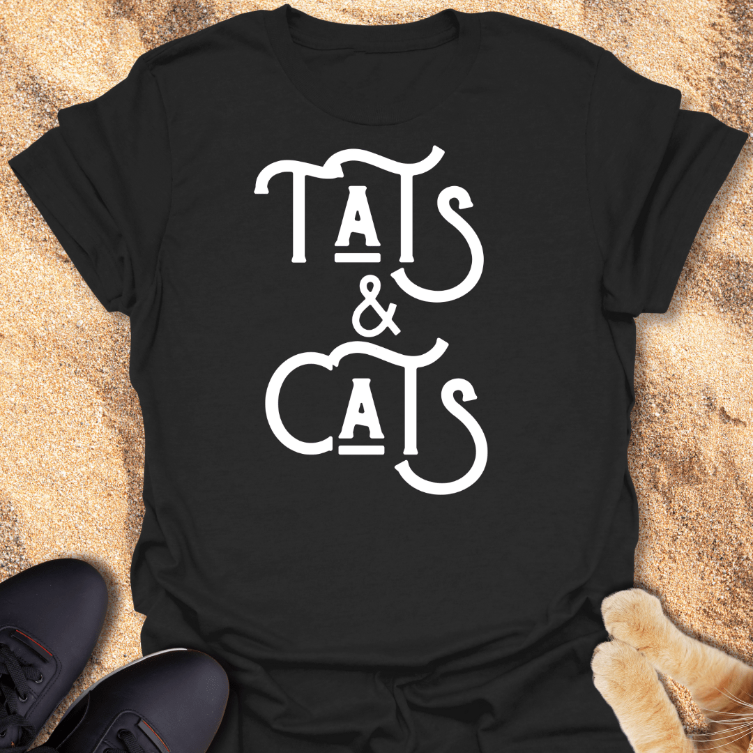 Tats & Cats – Meows & Ink Forever T-Shirt 12021783924055815115