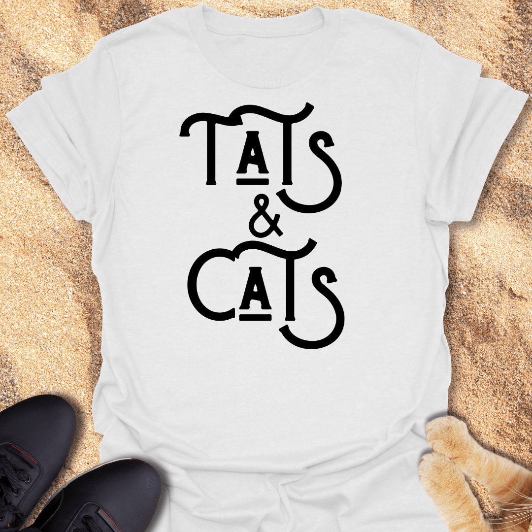 Tats & Cats – Meows & Ink Forever T-Shirt 12013678092786987045