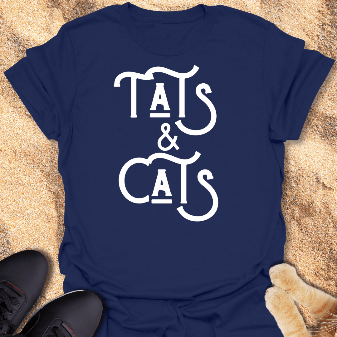 Tats & Cats – Meows & Ink Forever T-Shirt 69415210483035076096