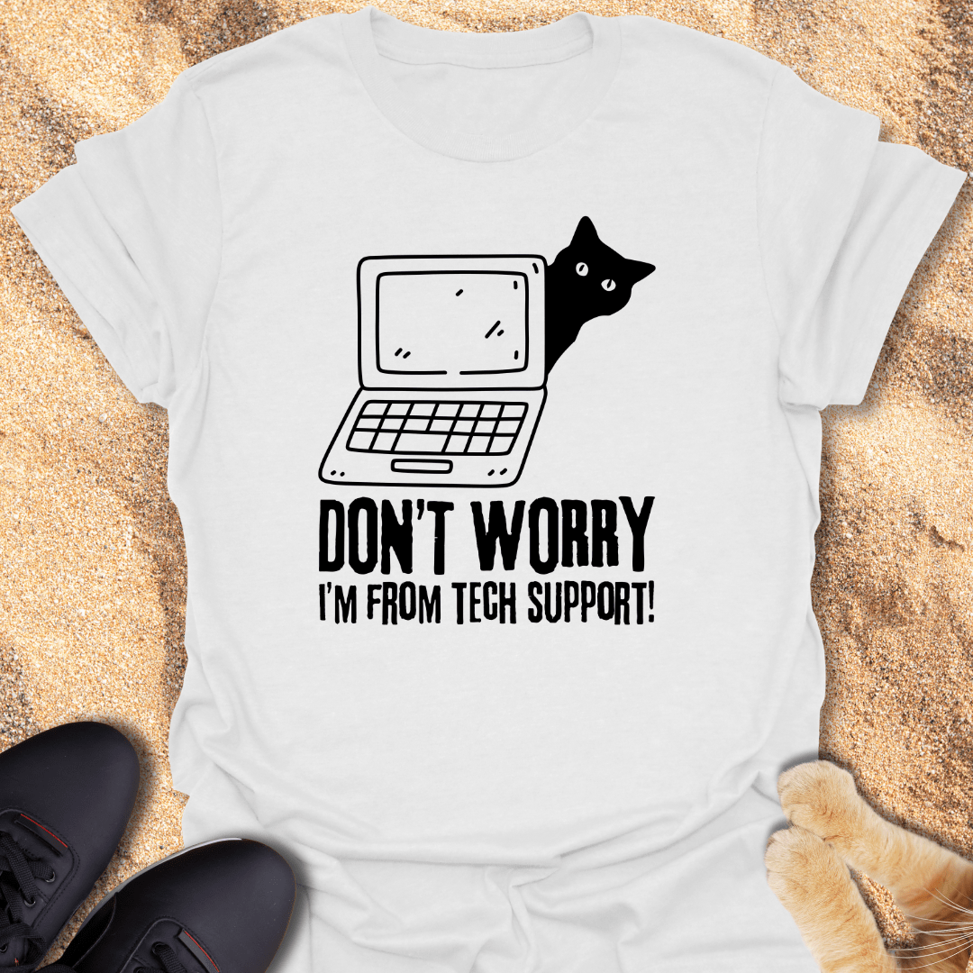 Your Purr-sonal Tech Help T-Shirt 18830687043924739672