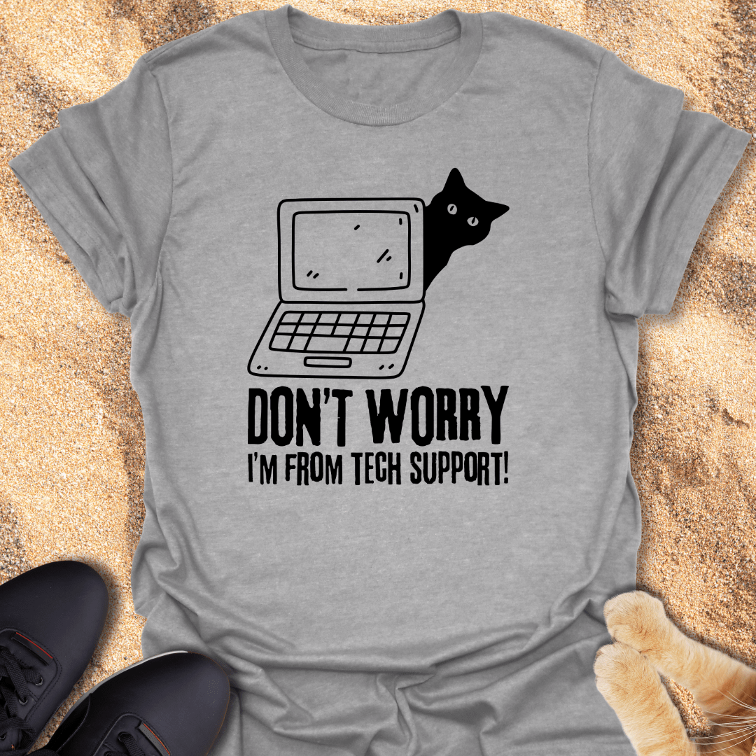 Your Purr-sonal Tech Help T-Shirt 14674889543635369724