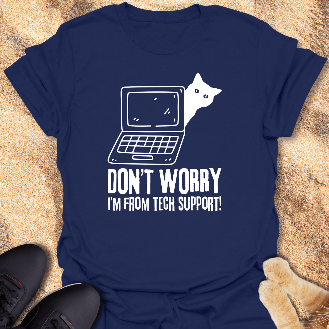 Your Purr-sonal Tech Help T-Shirt 32993075065768352339